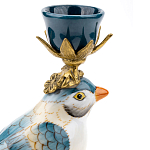 Фарфоровый подсвечник с птицей Eden Garden варинант исполнения - 4 | Loft Concept в Сочи