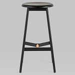 Черный барный стул Knopper варинант исполнения - 4 | Loft Concept в Сочи