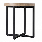 Стол журнальный круглый в стиле лофт Urban Style Space 2 варинант исполнения - 2 | Loft Concept в Сочи