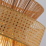 Подвесной светильник с абажуром из натуральных материалов Light Inside the Cell варинант исполнения - 5 | Loft Concept в Сочи