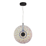 Подвесной светильник из фактурного двойного стекла Heterochromia варинант исполнения - 1 | Loft Concept в Сочи