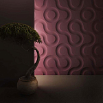 Гипсовая 3D Панель M-25 варинант исполнения - 2 | Loft Concept в Сочи