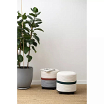 Пуф с плетеной светло-бежевой обивкой Serene Holidays варинант исполнения - 4 | Loft Concept в Сочи