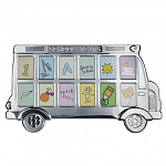 Фоторамка детская Childhood Corner Bus 12 фото варинант исполнения - 1 | Loft Concept в Сочи