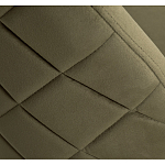 Стул велюровый хаки на золотистых металлических ножках Vendramin Chair варинант исполнения - 4 | Loft Concept в Сочи