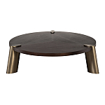 Стол журнальный низкий Dominant темный орех варинант исполнения - 1 | Loft Concept в Сочи