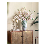 Ваза высокая с зелеными цветочными и птичьими мотивами Vase Inspired by Nature варинант исполнения - 5 | Loft Concept в Сочи