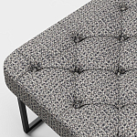 Мебельная ткань Шенилл серый цвет 142 см T4-46 варинант исполнения - 10 | Loft Concept в Сочи