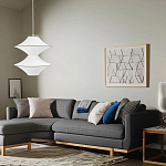 Подвесной вязаный белый светильник «Звезда Востока 02» варинант исполнения - 1 | Loft Concept в Сочи