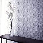 Гипсовая 3D Панель M-28 варинант исполнения - 1 | Loft Concept в Сочи