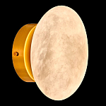 Бра в форме диска из натурального камня Cryptocrystalline Stone варинант исполнения - 5 | Loft Concept в Сочи