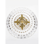 Конфетница из прозрачного рельефного стекла Eden Garden варинант исполнения - 3 | Loft Concept в Сочи