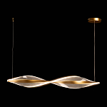 Люстра линейная с изогнутым плафоном Wave Line варинант исполнения - 3 | Loft Concept в Сочи