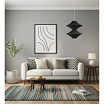 Подвесной вязаный черный светильник «Звезда Востока 02» варинант исполнения - 2 | Loft Concept в Сочи