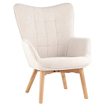 Белое кресло на ножках из массива CORDELIA варинант исполнения - 1 | Loft Concept в Сочи