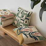 Подушка с цветочным принтом Blooming Elegance Lily варинант исполнения - 6 | Loft Concept в Сочи