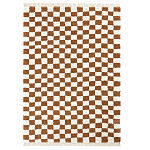 Ковер с шахматным принтом Chess Layout с эффектом шерсти варинант исполнения - 2 | Loft Concept в Сочи