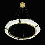 Люстра в форме кольца с цветочным декором Warm Heavenly Light варинант исполнения - 1 | Loft Concept в Сочи