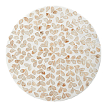 Столик с инкрустацией с перламутровым узором Jean Cream варинант исполнения - 2 | Loft Concept в Сочи