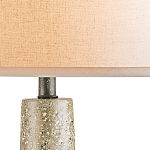 Настольная лампа на бетонном каркасе Polished Concrete Column варинант исполнения - 1 | Loft Concept в Сочи