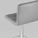 Барный стул с сиденьем серого цвета Honory варинант исполнения - 6 | Loft Concept в Сочи