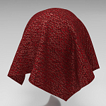 Мебельная ткань Шенилл бордовый цвет 138 см T4-23 варинант исполнения - 2 | Loft Concept в Сочи