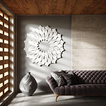 Гипсовая 3D Панель DRAGON SCALE - A  B  C  D варинант исполнения - 1 | Loft Concept в Сочи