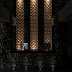 Гипсовая 3D панель с принтографией PM-43 варинант исполнения - 1 | Loft Concept в Сочи