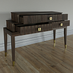 Премиальная Консоль с тремя ящиками Elsa Dreams Walnut варинант исполнения - 2 | Loft Concept в Сочи