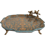 Блюдо фарфоровое Птичий взгляд Lolo варинант исполнения - 2 | Loft Concept в Сочи