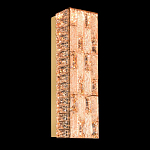 Бра прямоугольное с текстурной огранкой Reflection of Reality варинант исполнения - 7 | Loft Concept в Сочи