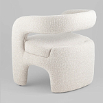 Кресло дизайнерское для лаунж зоны жемчужного цвета Pearl Lounge варинант исполнения - 6 | Loft Concept в Сочи