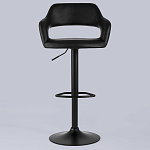 Барный стул черного цвета Strohach варинант исполнения - 3 | Loft Concept в Сочи