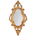 Зеркало настенное в ажурной раме бронзового цвета Classic Ornament Mirror варинант исполнения - 1 | Loft Concept в Сочи
