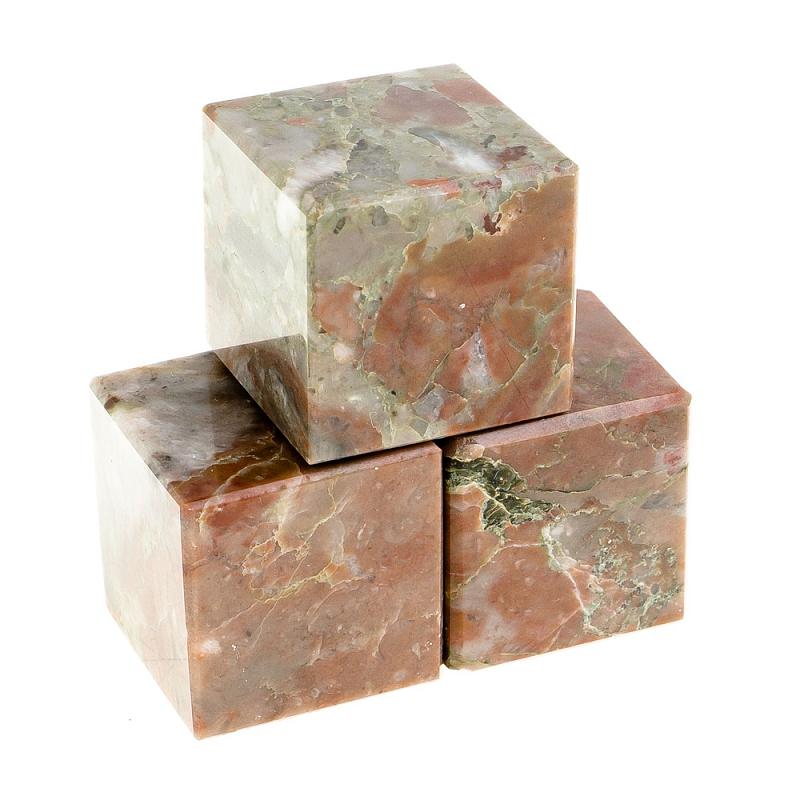 Камни для охлаждения виски из натурального камня креноид Natural Stone Cube Креноид в Сочи | Loft Concept 