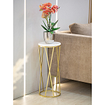 Столик дизайнерский Beige marble варинант исполнения - 6 | Loft Concept в Сочи