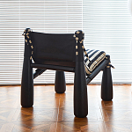 Кресло черно-белое со съемными подушками Celebrity варинант исполнения - 3 | Loft Concept в Сочи