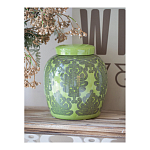 Банка с крышкой Porcelain Malachite Jar варинант исполнения - 3 | Loft Concept в Сочи