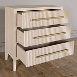 Комод Primo с 3 выдвижными ящиками Светлый дуб варинант исполнения - 5 | Loft Concept в Сочи