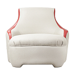 Премиальное кресло с вставками из кожи Holland варинант исполнения - 1 | Loft Concept в Сочи