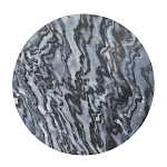 Столик кофейный с столешницей из черного мрамора Compact Black Marble Table варинант исполнения - 4 | Loft Concept в Сочи