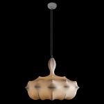 Подвесной светильник с белым фигурным абажуром и мягкими волнистыми краями Cloud Motion  варинант исполнения - 10 | Loft Concept в Сочи