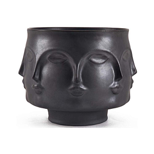 Ваза Jonathan Adler DORA MAAR BOWL black
