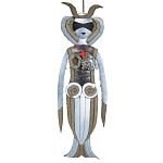 Кукла из джинсовой одежды и армейских палаток Rusalka Jeans&Tents варинант исполнения - 1 | Loft Concept в Сочи