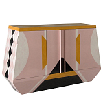 Дизайнерский комод с геометрическим рисунком Arredi варинант исполнения - 1 | Loft Concept в Сочи