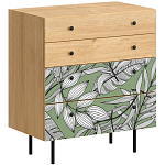 Комод с принтом на ящиках Elise Chest of Drawers варинант исполнения - 3 | Loft Concept в Сочи