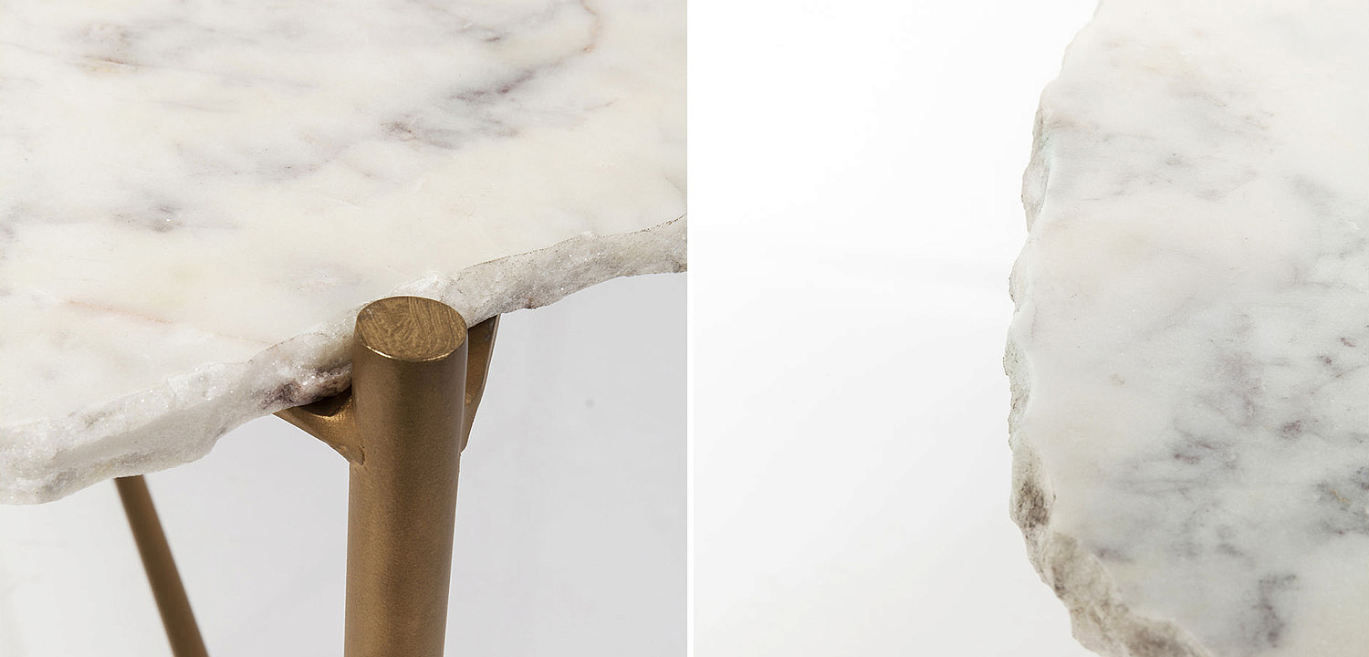 Кофейный стол White Stone - Loft-Concept в Сочи