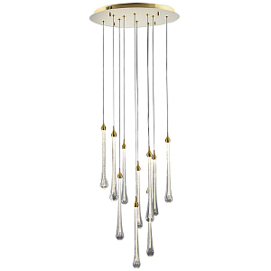 Люстра Droplet Ray Circle 10 плафонов