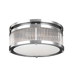 Потолочный светильник с цилиндрическим плафоном из рифленого прозрачного стекла Feiss варинант исполнения - 5 | Loft Concept в Сочи