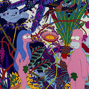 Мебельная ткань Велюр Simpsons in Paradise Т4-88